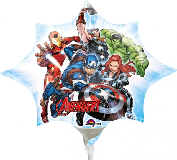 Sternstabballon Avengers Superhelden Crew 2