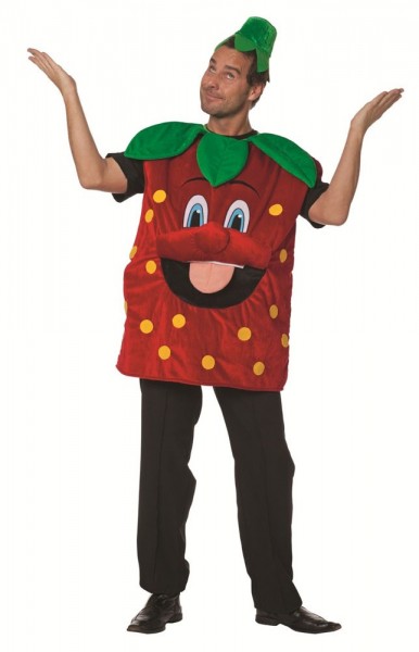 Mister strawberry men's costume