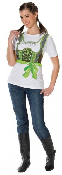 Groene Dirndl T-shirt