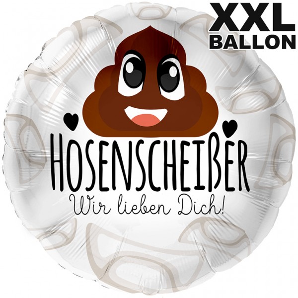 Folienballon Hosenscheißer 71cm