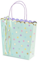 Gift bag Starry Magic turquoise 23cm