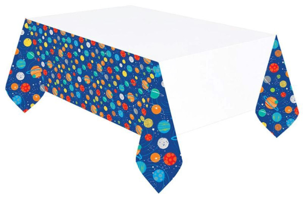 Space Party tablecloth 1.37 x 2.59m