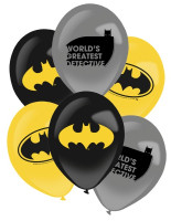 6 Batman Heldenpower Ballons 27,5cm