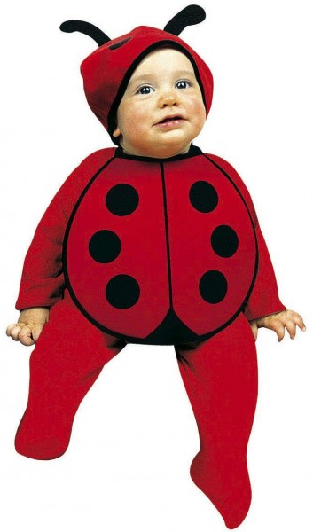 Little ladybug baby bib