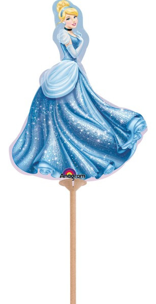 Cinderella stick balloon