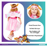 Preview: Deluxe Paw Patrol Skye Costume Girls