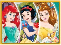 Voorvertoning: 4 in 1 puzzel Disney prinsessen