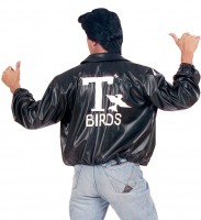 Vorschau: Schwarze Rockige Greas T-Bird Jacke