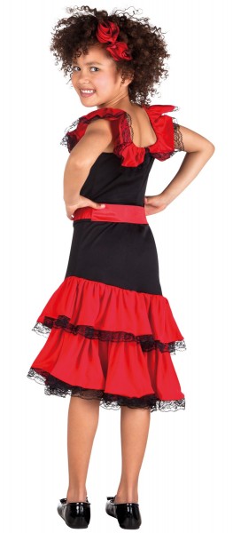 Spansk pigebarn kostume 2