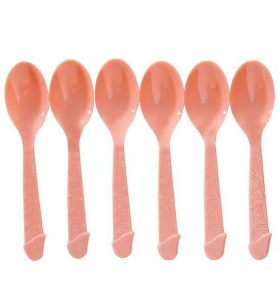 6 penis spoons