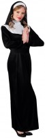 Widok: Klasyczny czarny kostium zakonnicy