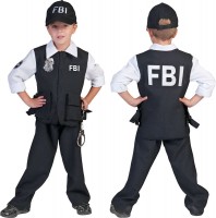 Preview: FBI agent children's costume