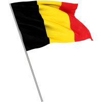 Belgiens flag 1,5 x 1 m