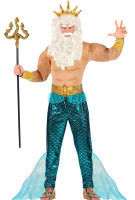 Disfraz de Poseidón dios del mar para hombre