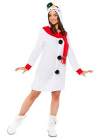 Widok: Zabawny kostium Śnieżka dla kobiet