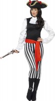 Oversigt: Solrig The Pirate Lady kostume
