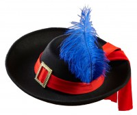 Vista previa: Sombrero de fieltro mosquetero para niños