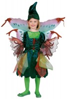 Preview: Dark forest elf costume for children