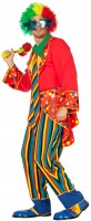 Förhandsgranskning: Färgglad clown Charlie clown kostym
