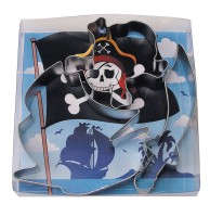 Anteprima: 3 formine per biscotti dell'equipaggio dei pirati
