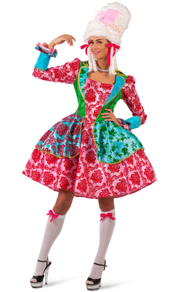 Colorful Cathrin Rococo ladies costume