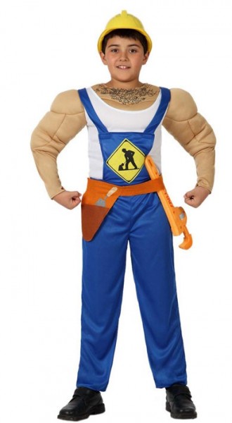 Construction worker Gerold children's costume
