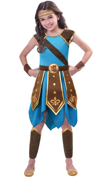 Disfraz de guerrera romana para niña