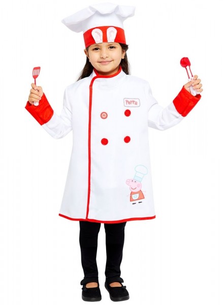 Disfraz de cocinera Peppa Pig para niños