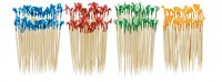 130 Colorful party fun buffet skewers