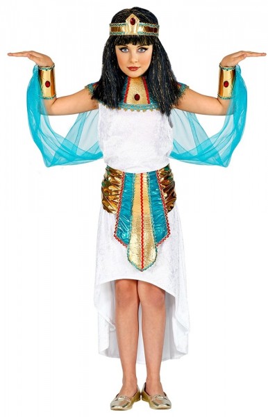 Kostium egipskiej bogini dla dziewczynki 3