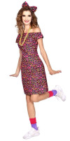 Vista previa: Disfraz de mujer funky de los 80 Cleo