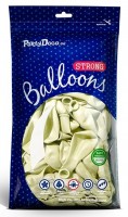 Vorschau: 20 Partystar metallic Ballons creme 27cm