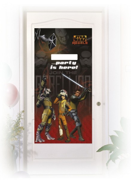 Plakat do drzwi Star Wars Rebels Universe 76 x 152 cm