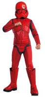 Disfraz infantil rojo Stormtrooper Star Wars EP IX Deluxe