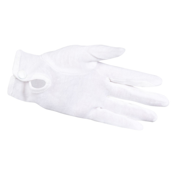 Weiße XL Handschuhe Carnival Fever 6