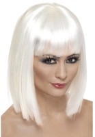 White party wig Mercedes
