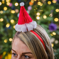 Preview: 2 Santa hats headband