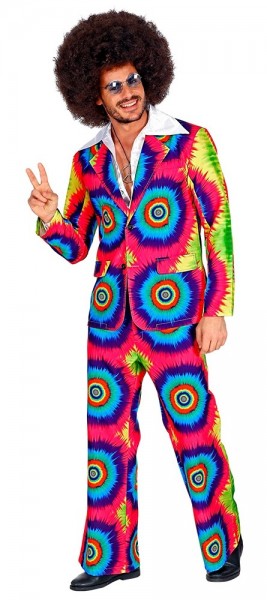 Costume de fête Psychadelic années 70 pour homme