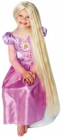 Preview: Shiny Rapunzel wig for children