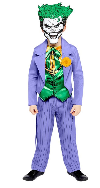 Kostium dziecięcy w stylu komiksowym Joker