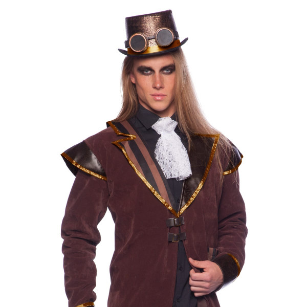 Steampunk hat deluxe with glasses