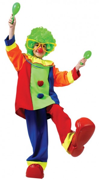 Circus clown Augustin child costume 3