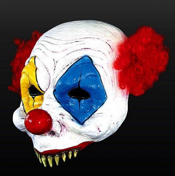 Horror clown Klaus mask