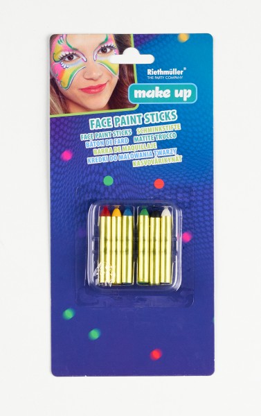 Farve dine liv make-up blyanter, 6 stykker