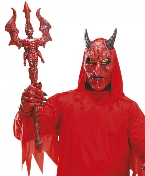 Halloween Horror Dreizack Teufel Satan Horror 73cm Rot 2