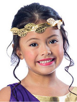 Disfraz de niña romana violeta Clelia