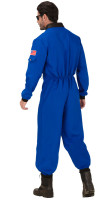 Vista previa: Disfraz de astronauta azul para hombre