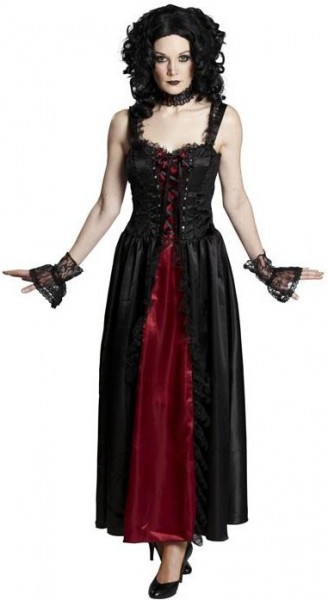 Halloween Vampirlady Gothic Kostüm