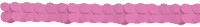 Roze decoratieve papieren slinger 3,65 m