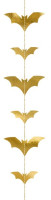 Preview: Be Scary bat garland gold 1.5m